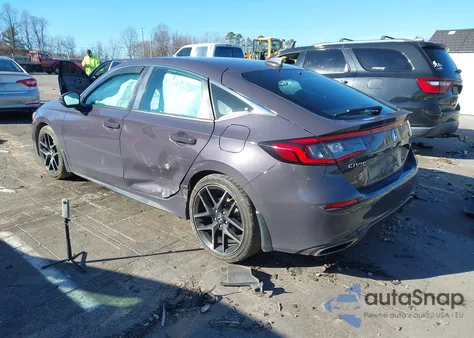 2022 Honda Civic Sport Touring z USA, uszkodzony, nr VIN 19XFL1H89NE014723